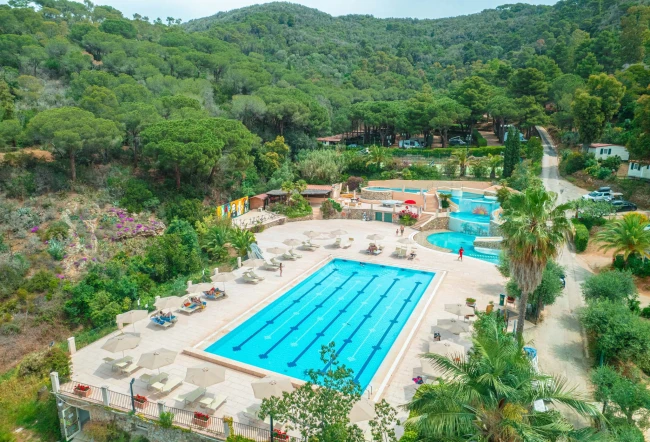 Camping Rosselba Le Palme Pool Liege