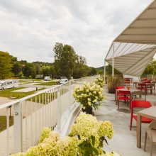 Terrasse Der Therme Tuhelj