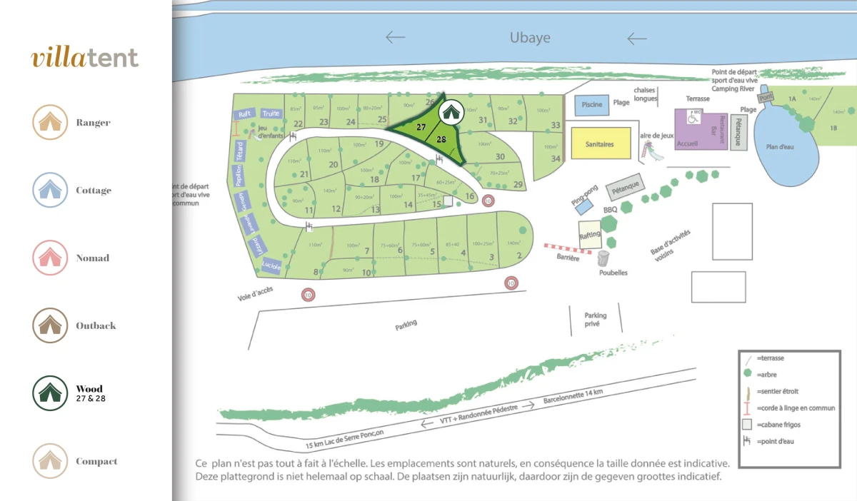 Villatent-Plattegrond- Camping River-2025 Villatent-Plattegrond- Camping River-2025